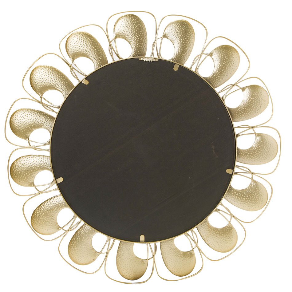 Mirror Torente, gold, D80x3cm