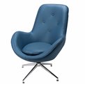 Armchair Dalton, blue, 104x74x86cm, seat height 45cm