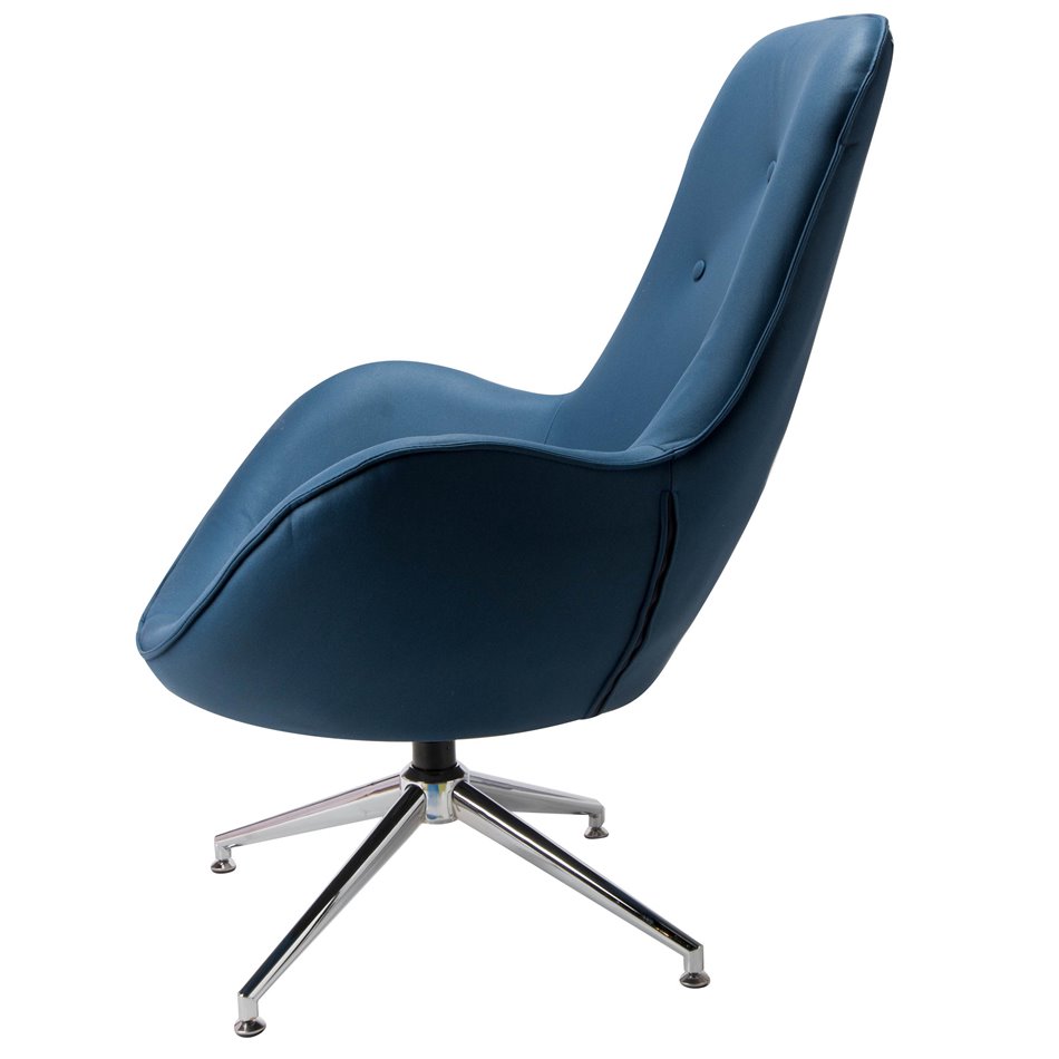 Armchair Dalton, blue, 104x74x86cm, seat height 45cm