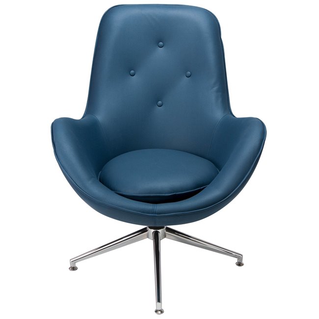 Armchair Dalton, blue, 104x74x86cm, seat height 45cm