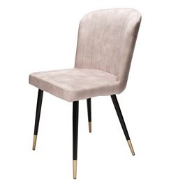 Dining chair Talberg, beige color, 48x47x86cm, seat height 49cm