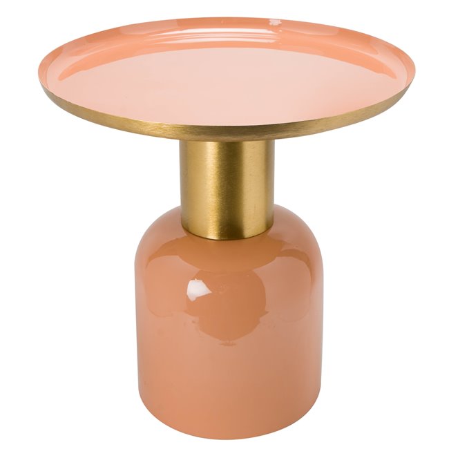 Столик Lilla, латунь с эмалью, D41см, H41см
