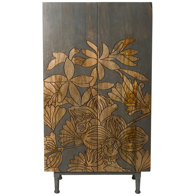 Шкаф Forest Tropical 2, дерево манго/мдф, H140x70x30см