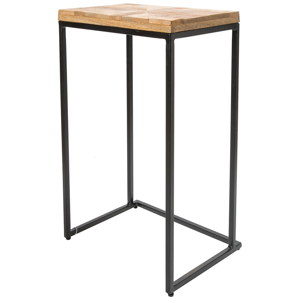 Столик Splita L, дерево манго, H65x40x27см