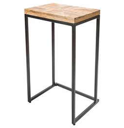 Столик Splita M, дерево манго, H59x35x25см