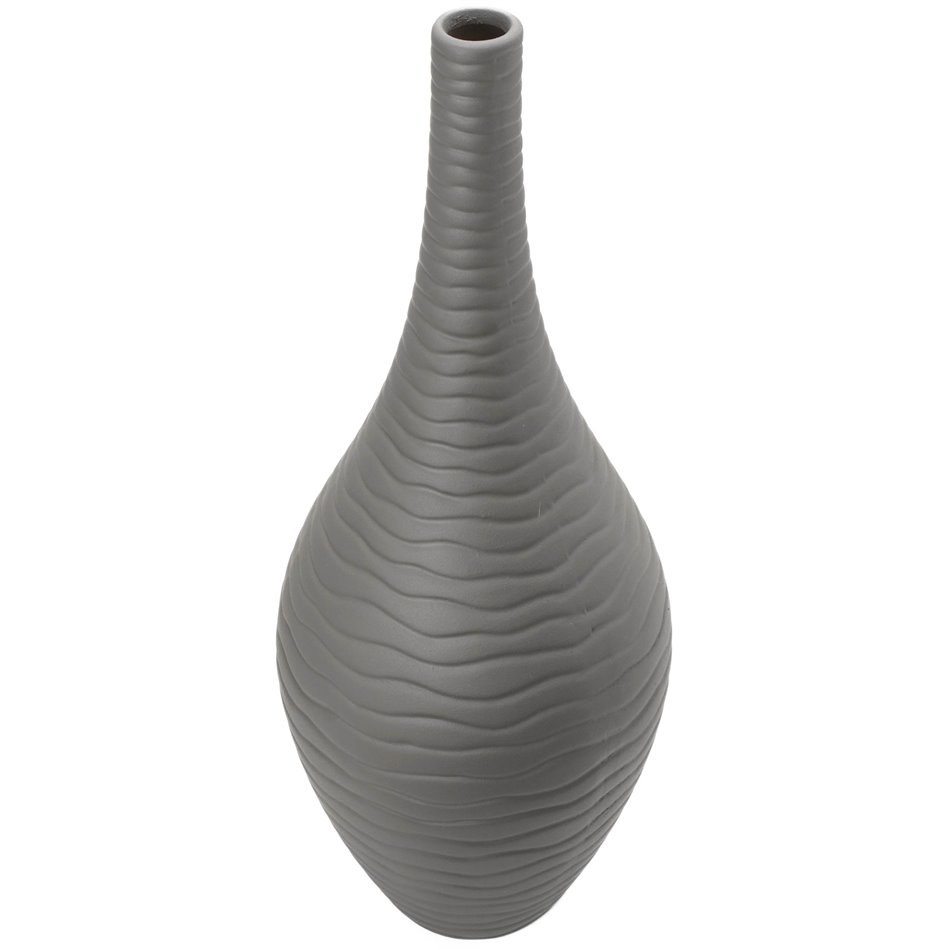 Vase Gallo, brown B2, H44cm, D16.5cm