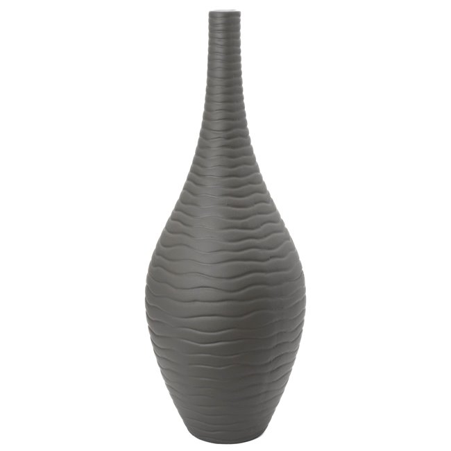 Vase Gallo, brown B2, H44cm, D16.5cm
