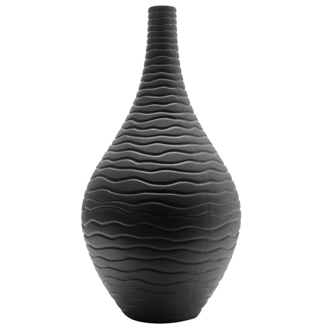 Vase Gallo, brown B2, H33cm, D17cm