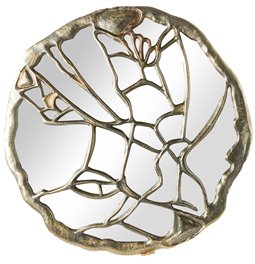 Round wall mirror Bagnasko, D61cm