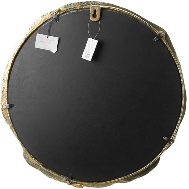 Round wall mirror Bagnasko, D61cm
