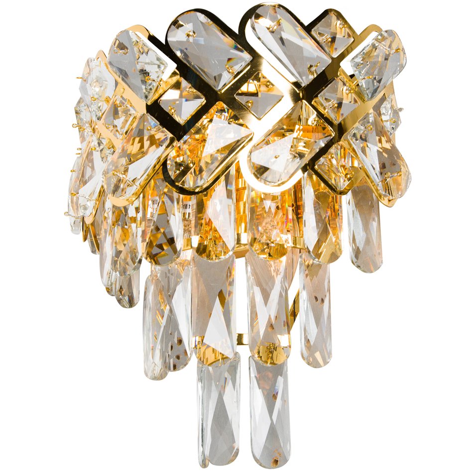 Wall lamp Yardiny II, golden, E14 2x40W(MAX) 25x29x13.5cm 