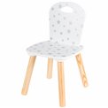 Chair Sweet motif, H50x30x30cm, seat height 25cm