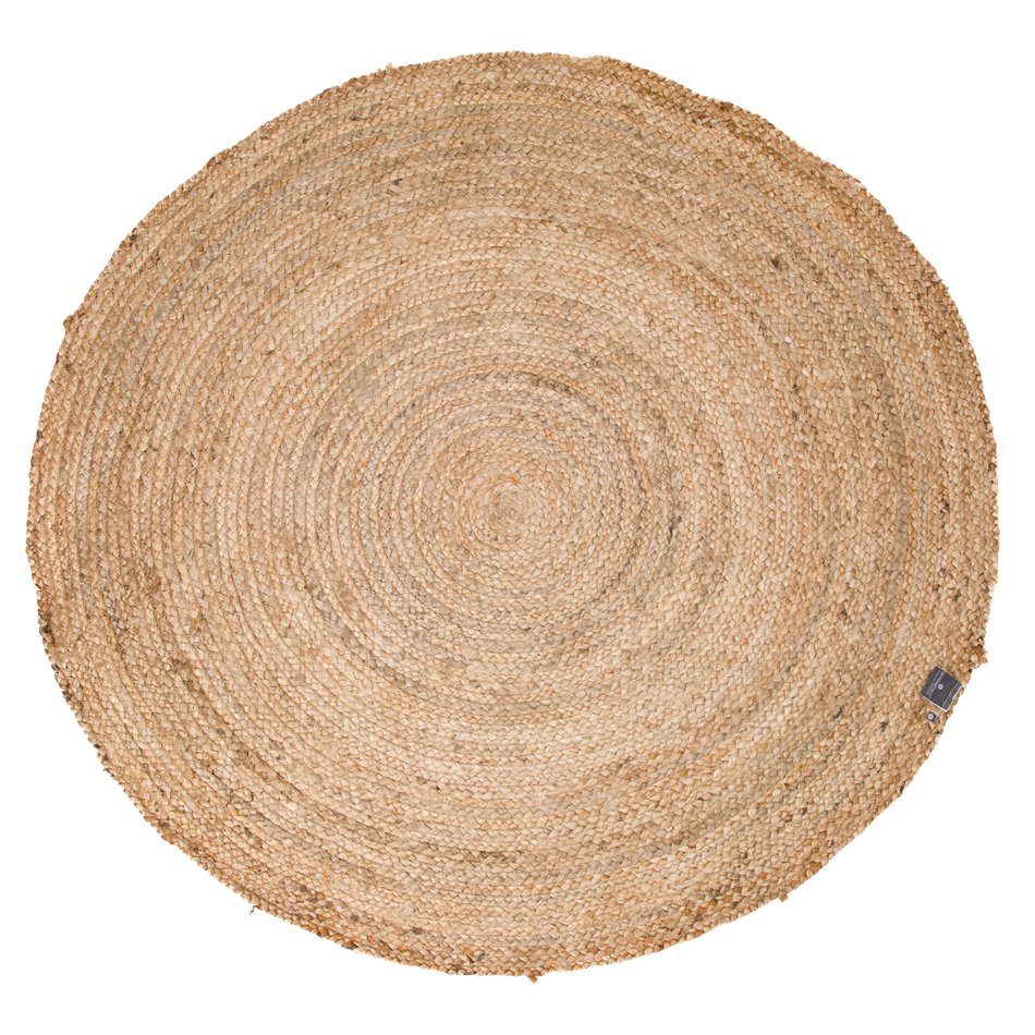 Ковер Jute, натуральный цвет, D120см