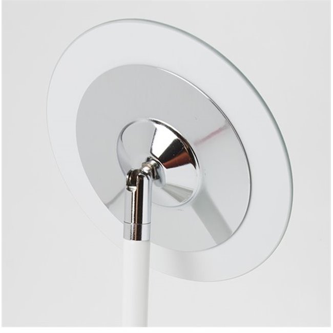 Table mirror Modern with organizer, white, 36x13cm