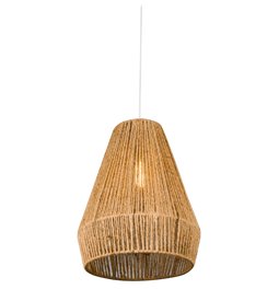 Подвесной светильник Palm, натуральный, D34cm H43cm, E27 40W(MAX)