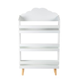 Книжная полка Cloud, белая, 58x100x18см