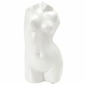 Vase White Lady, ceramic, 9x10.5x21cm