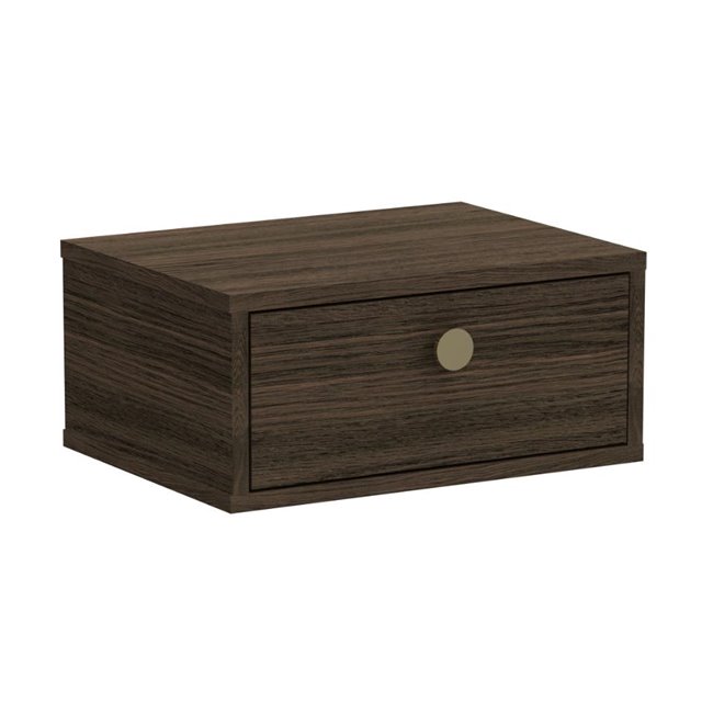 Прикроватный столик Acmonfort, коричневый, H18x40x30см 