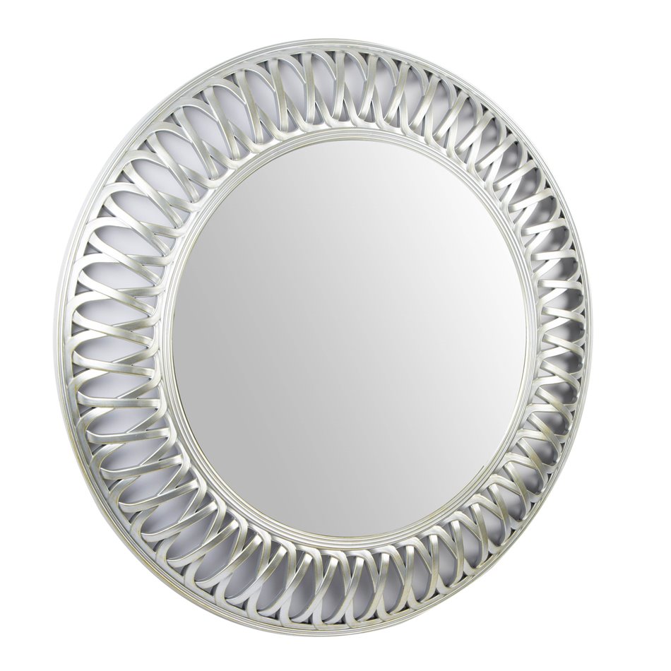 Wall mirror Indre, round, champagne color, D75x5cm