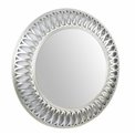 Wall mirror Indre, round, champagne color, D75x5cm