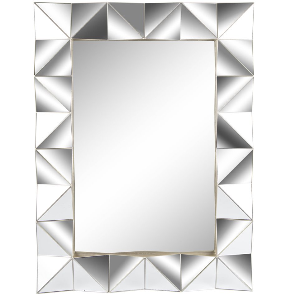Wall mirror, champagne tone, 56x4x73,5cm