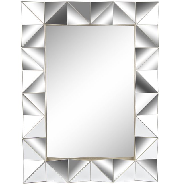 Wall mirror, champagne tone, 56x4x73,5cm