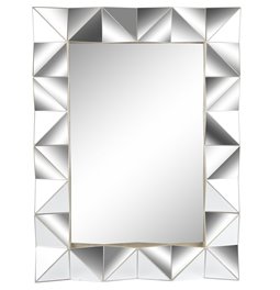 Wall mirror, champagne tone, 56x4x73,5cm