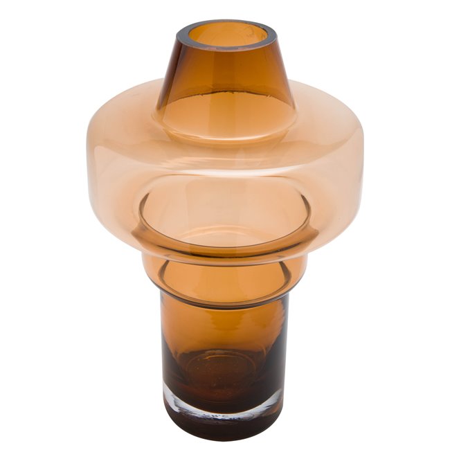 Vase, glass, D15x24cm