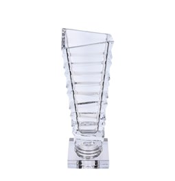 Хрустальная ваза Rocky FTD, H37x11.5x11.5cm