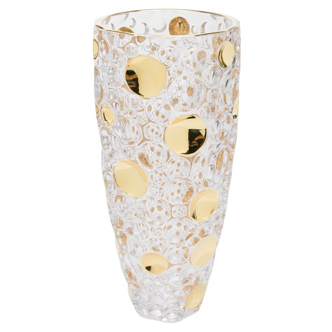 Crystal vase Lisboa, H35cm