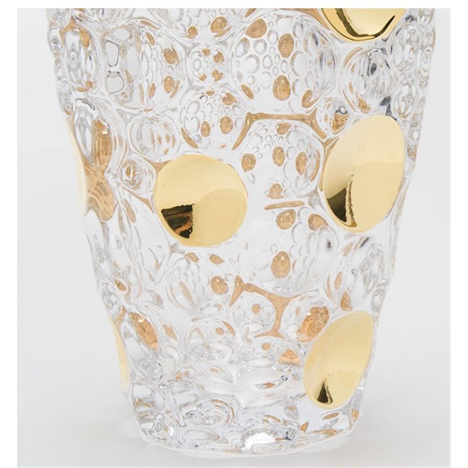 Crystal vase Lisboa, H35cm