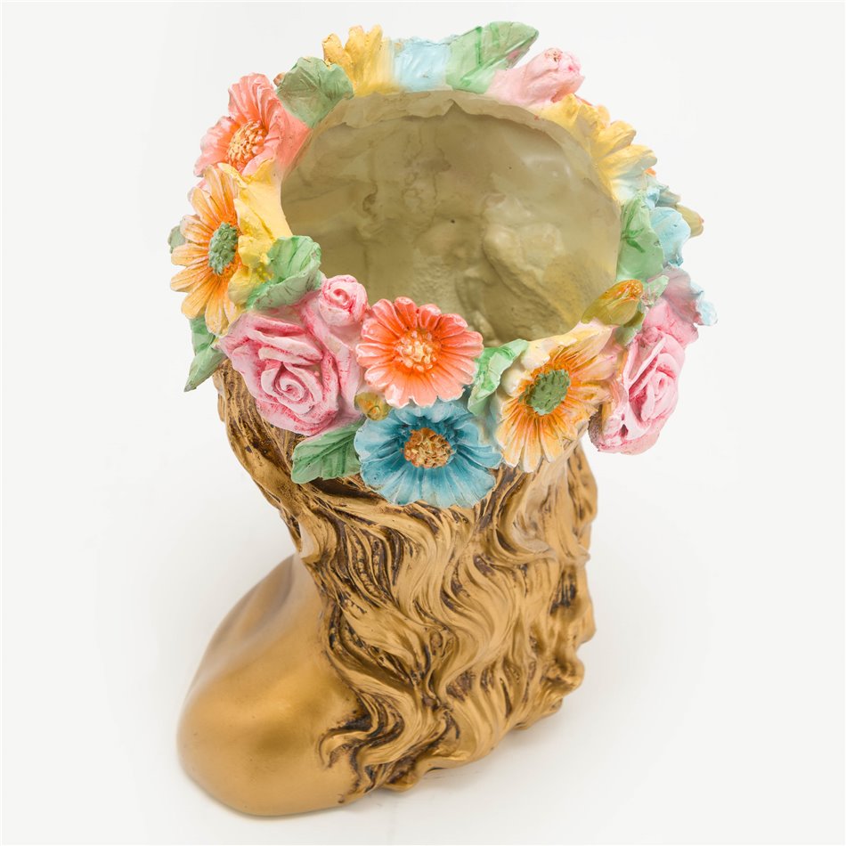 Ваза Lady Flowers, мульти, 17x15x23.5cm