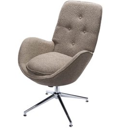 Armchair Dalton SKT-8, brown,104x74x85cm, seat height 45cm