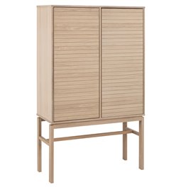 Шкаф Alinley, натурального цвета, H150x90.8x40см 