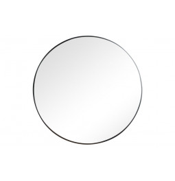 Настенное зеркало Iza, цвет черный, D80x4см