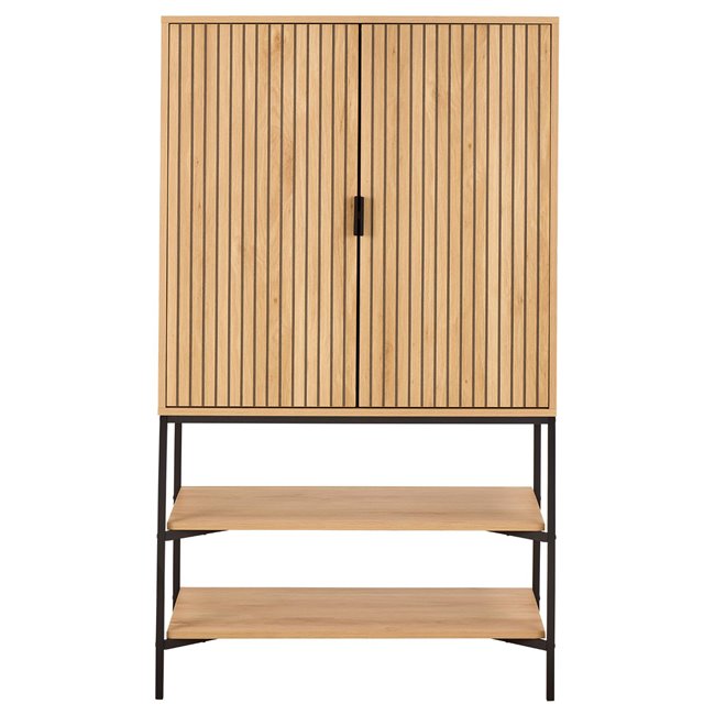 Шкаф Aipur, натурального цвета, H140x80x40см 