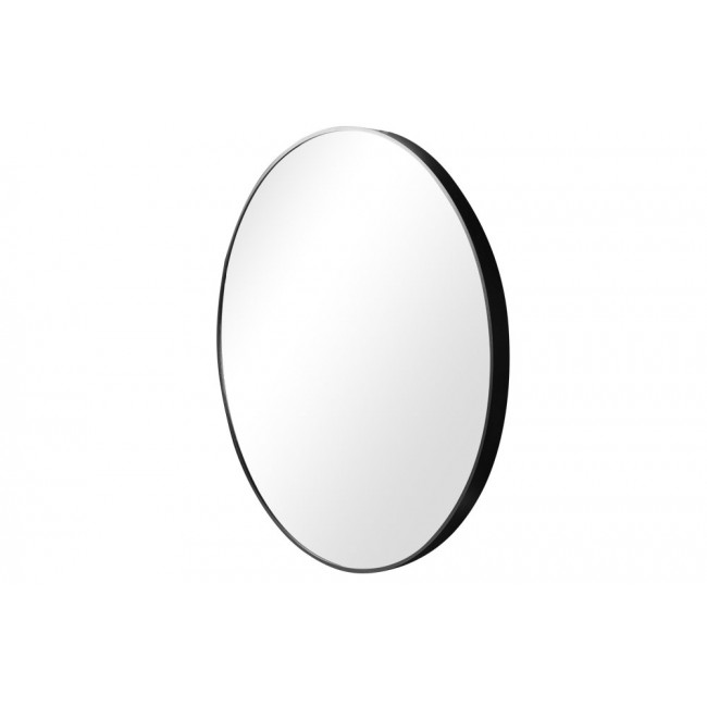 Sienas spogulis Iza, melnā krāsā, D80x4cm