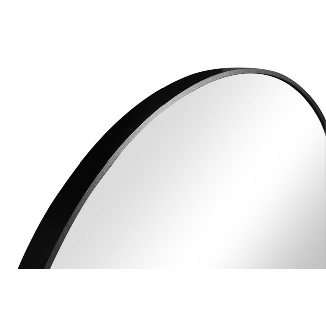 Настенное зеркало Iza, цвет черный, D80x4см