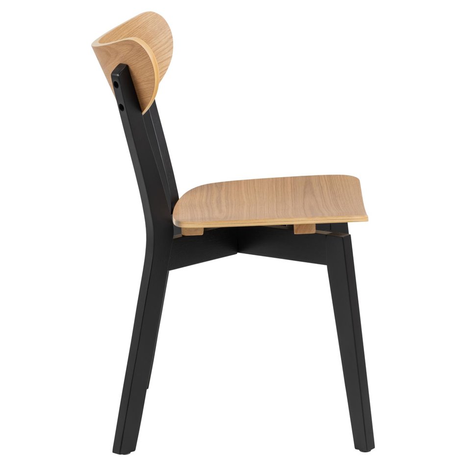 Обеденный стул Aroxby, комплект из 2шт., натурального цвета, H79.5x45x55см, высота сиденья 42.5см