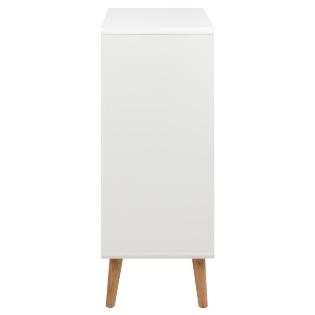 Комод Alovell, белый, H100x80x40см 