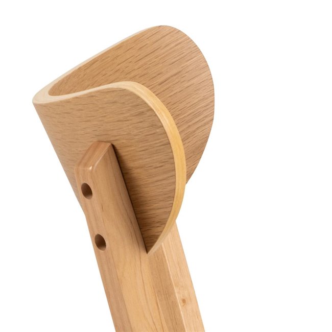 Dining chair Aroxby, set of 2 pcs, natural color, H79.5x45x55cm, seat height 42.5cm