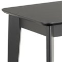 Desk Aroxby, black, H75x100x50cm 
