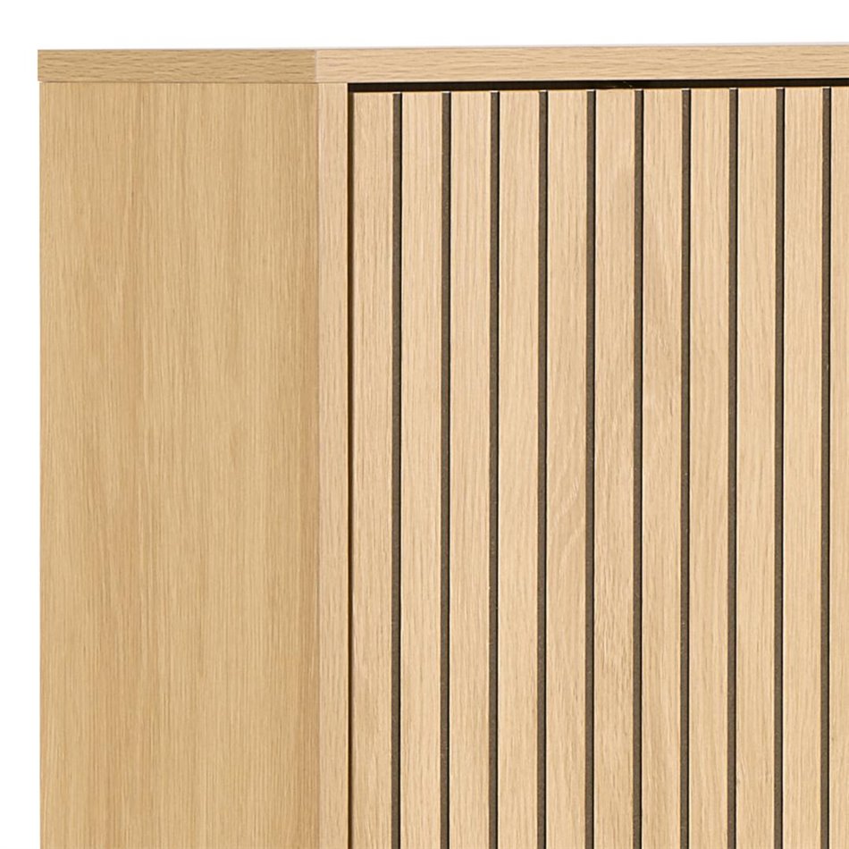 Шкаф для обуви Albany, натурального цвета, H140x72x25см 