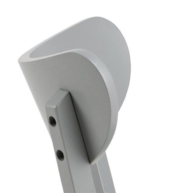 Dining chair Aroxby, set of 2 pcs, grey, H79.5x45x55cm, seat height 42.5cm