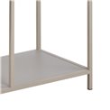 Стеллаж Seaford, светло-серый/бежевый, H185x77x35см 