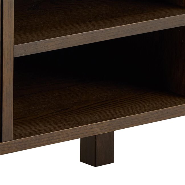 ТВ столик Authamp, коричневый/бежевый, имитация мрамора, H45x120x40см 