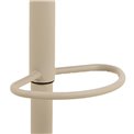 Bar chair Aleanor, beige, H110x53x56cm, seat height 65-86cm
