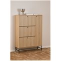 Шкаф для обуви Albany, натурального цвета, H140x99x35см 