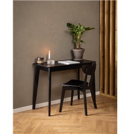 Desk Aroxby, black, H75x100x50cm