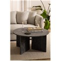 Coffee table Avega, grey marble, H42xD90cm 